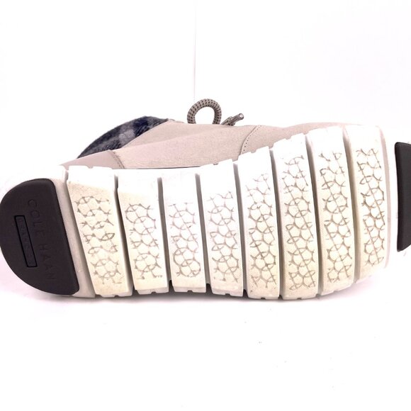 Cole Haan Womens Zerogrand Explorer Leather Walking Boots Ivory Size 5.5B - Picture 9 of 10